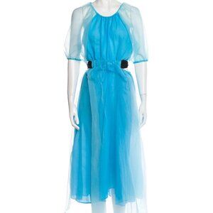 Cynthia Rowley — Clara Organza Midi Dress — Size S
